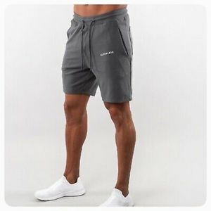 ALPHALETE men’s joggers shorts - charcoal